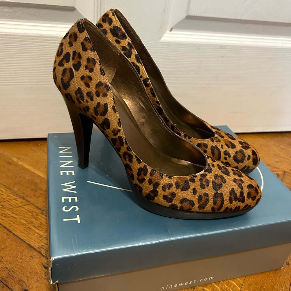 Nine West Animal Print Heels